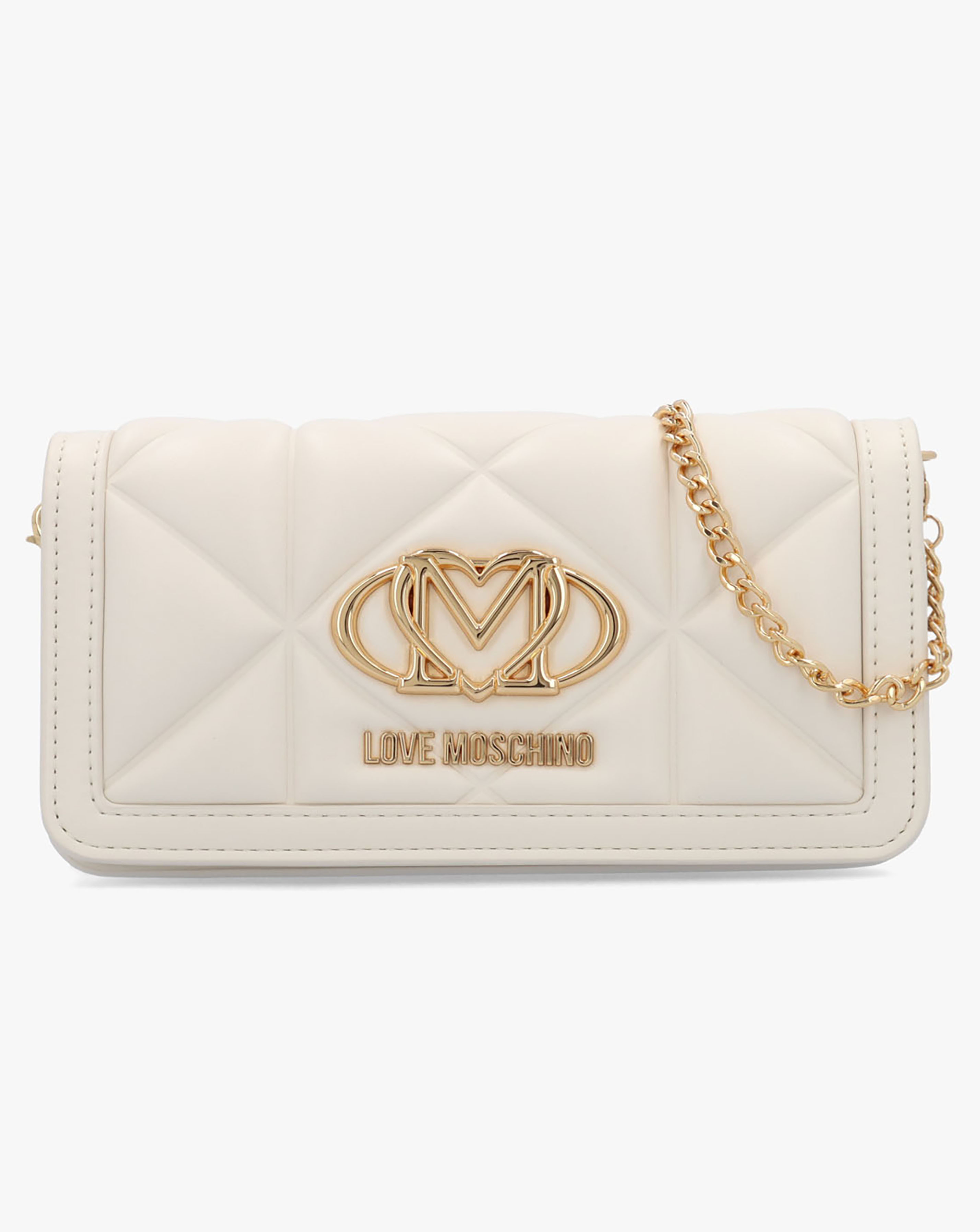 New In - Love Moschino Mini Heart Logo Cross-Body