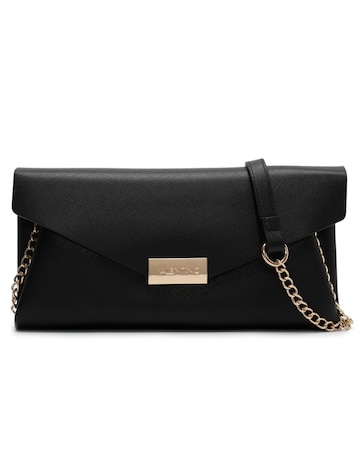 Valentino Bags Arpie Black Saffiano Envelope Pochette Bag