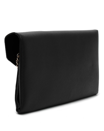 Valentino Bags Arpie Black Saffiano Envelope Pochette Bag