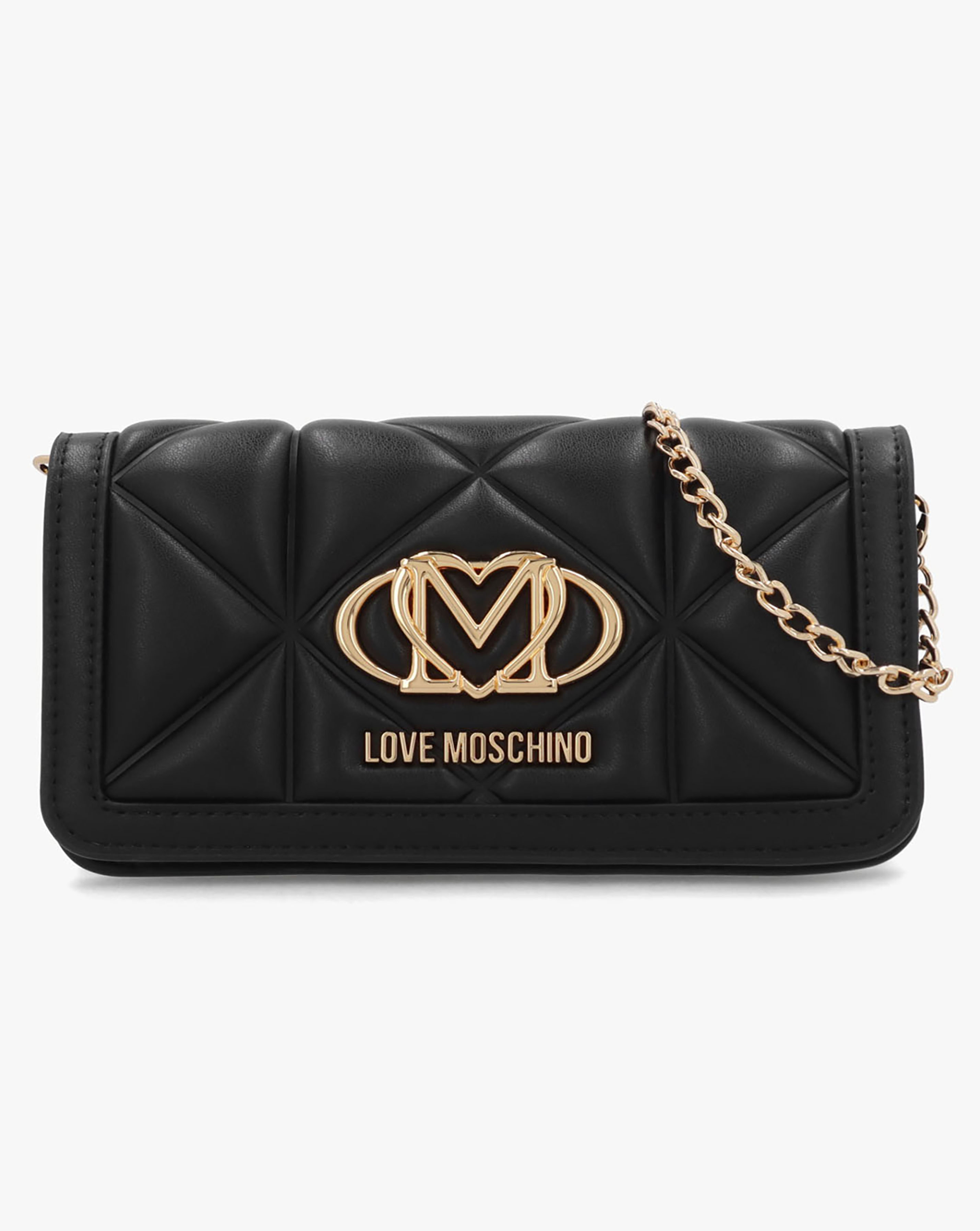 New In - Love Moschino Mini Heart Logo Cross-Body