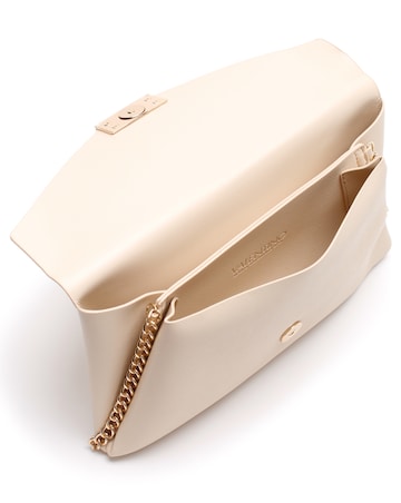 Valentino Bags Arpie Ecru Saffiano Envelope Pochette Bag