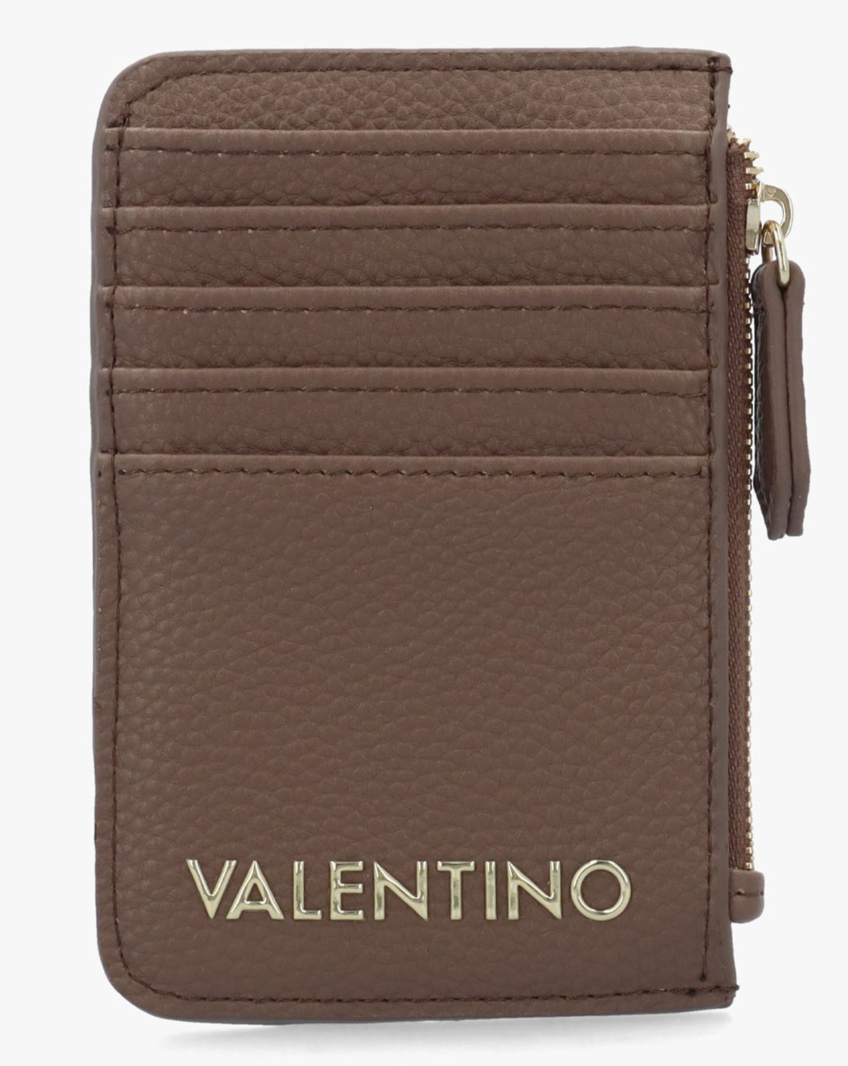 New In - Valentino Bags Brixton Taupe Card Case