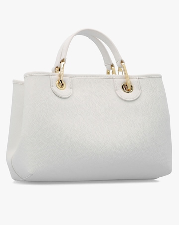 Emporio Armani Myea White Shopper Bag With Pouch