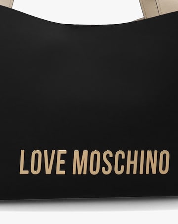 Love Moschino Bold Love Black Shopper Bag