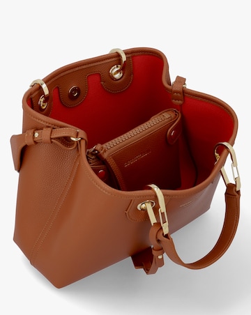 Emporio Armani Myea Tan Shopper Bag With Pouch