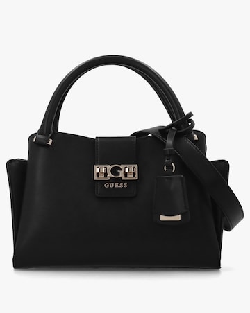 Guess Jane Small Black Satchel Bag