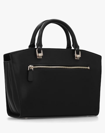 Guess Queensland Luxury Black Satchel Bag