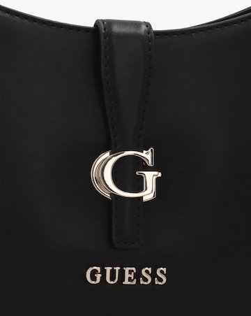 Guess Carrie Top Zip Black Shoulder Bag