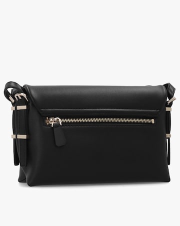 Guess Lefia Large Flap Black Shoulder Bag