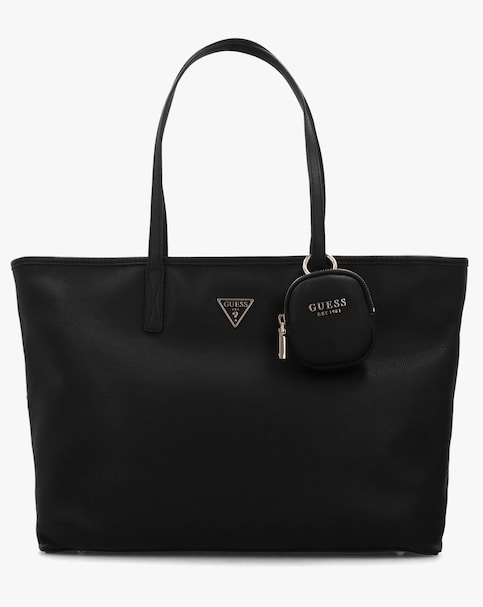 Guess Large Power Play Logo Tech Tote
