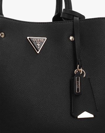 Guess Meridian II Girlfriend Black Satchel Bag