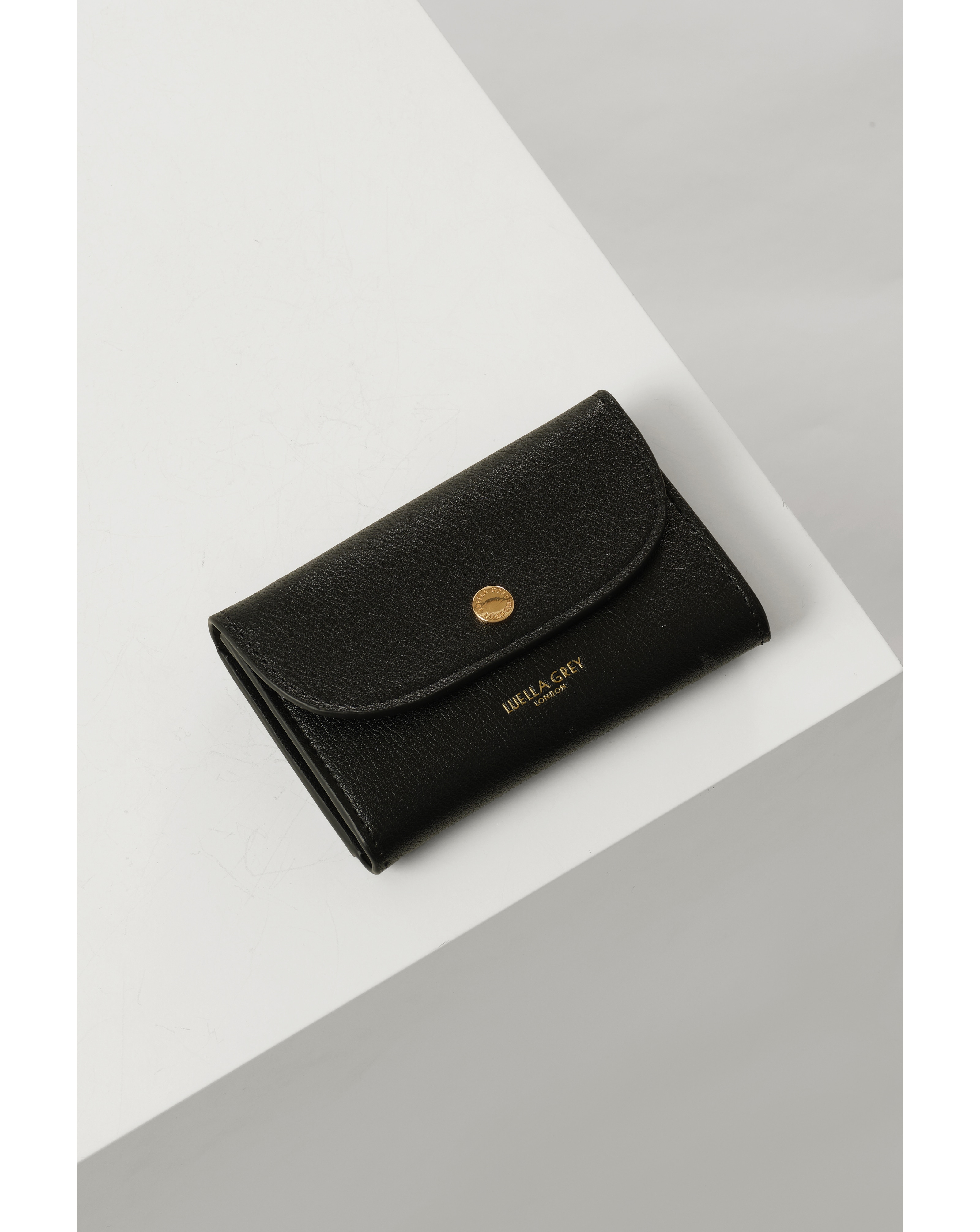 New In - Luella Grey Marina Black Medium Purse