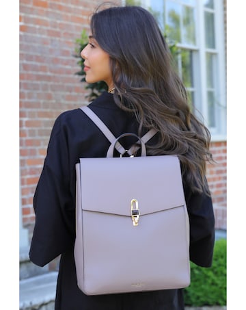 Luella Grey Hilda Peat Laptop Rucksack