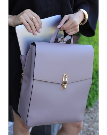 Luella Grey Hilda Peat Laptop Rucksack