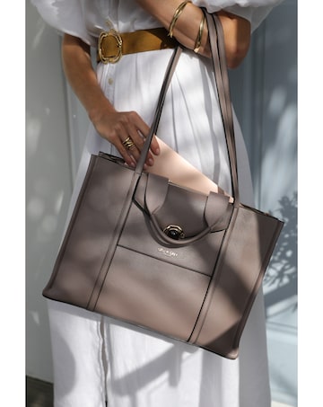 Luella Grey Darcy Peat Laptop Tote