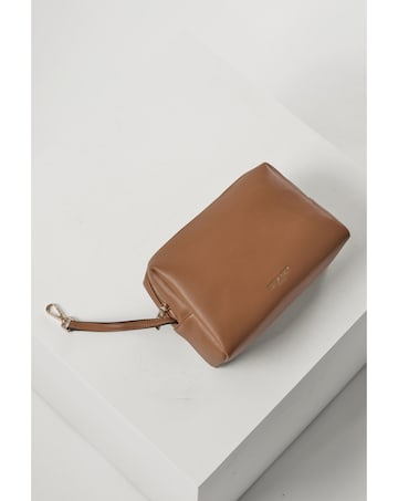 Luella Grey  Pandora Camel Suede Hobo