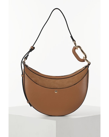 Luella Grey  Hester Camel Shoulder Bag
