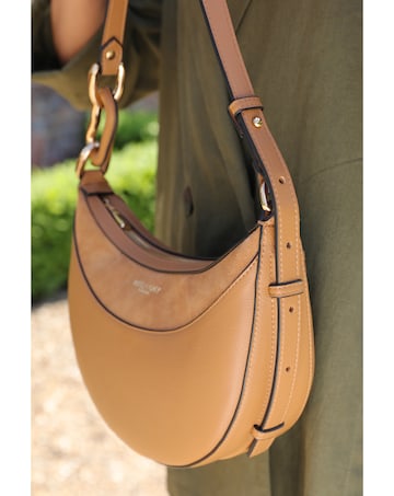 Luella Grey  Hester Camel Shoulder Bag
