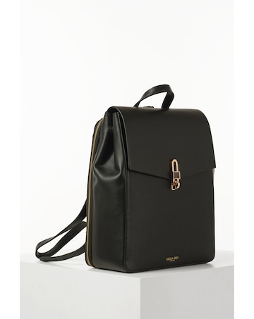 Luella Grey Hilda Black Laptop Rucksack