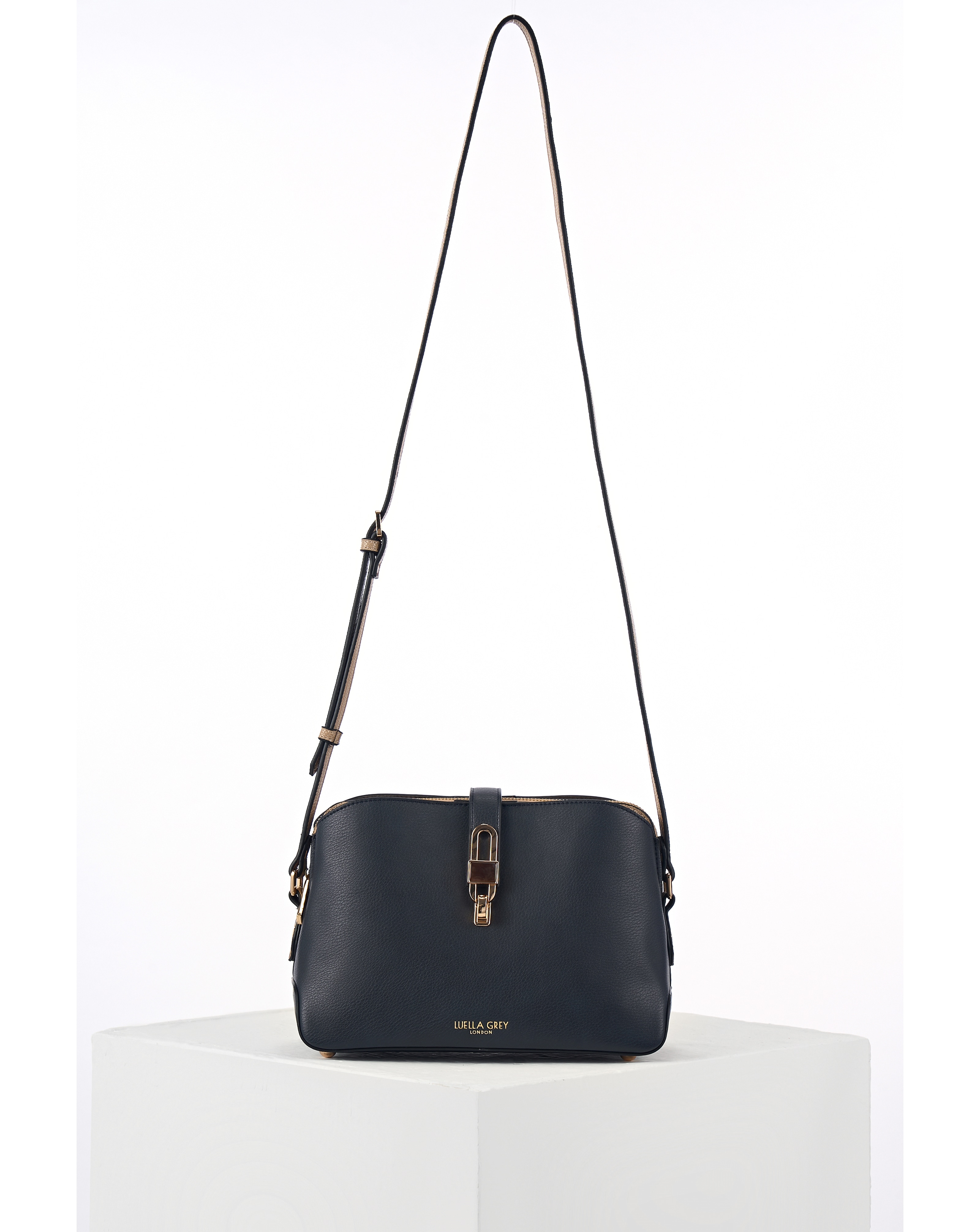 New In - Luella Grey Margy Navy Crossbody