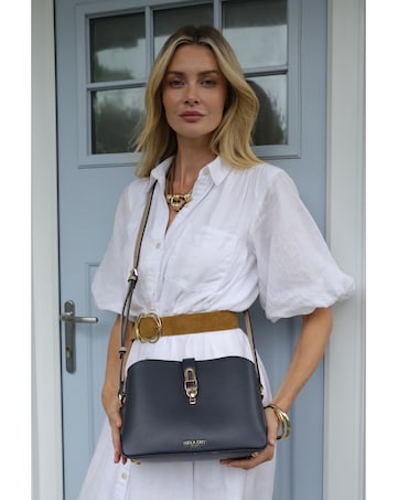 Luella Grey Margy Navy Crossbody