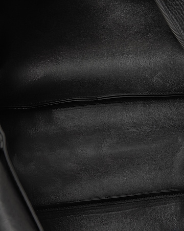 Accessorize Pleated Faux Leather Shoulder Bag