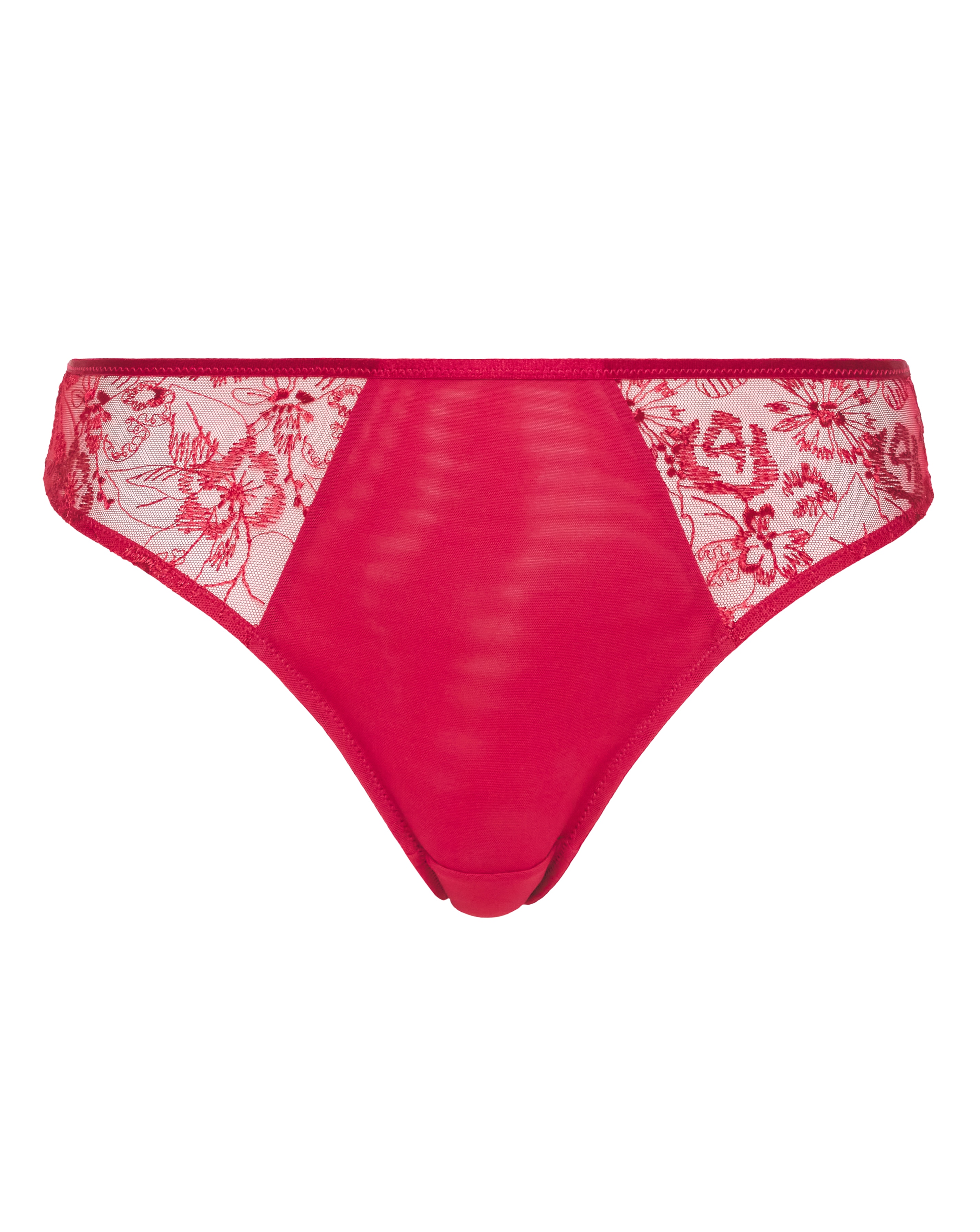 Panache Yasmin Brazillian Brief In Ruby | UK Size 8 Women's