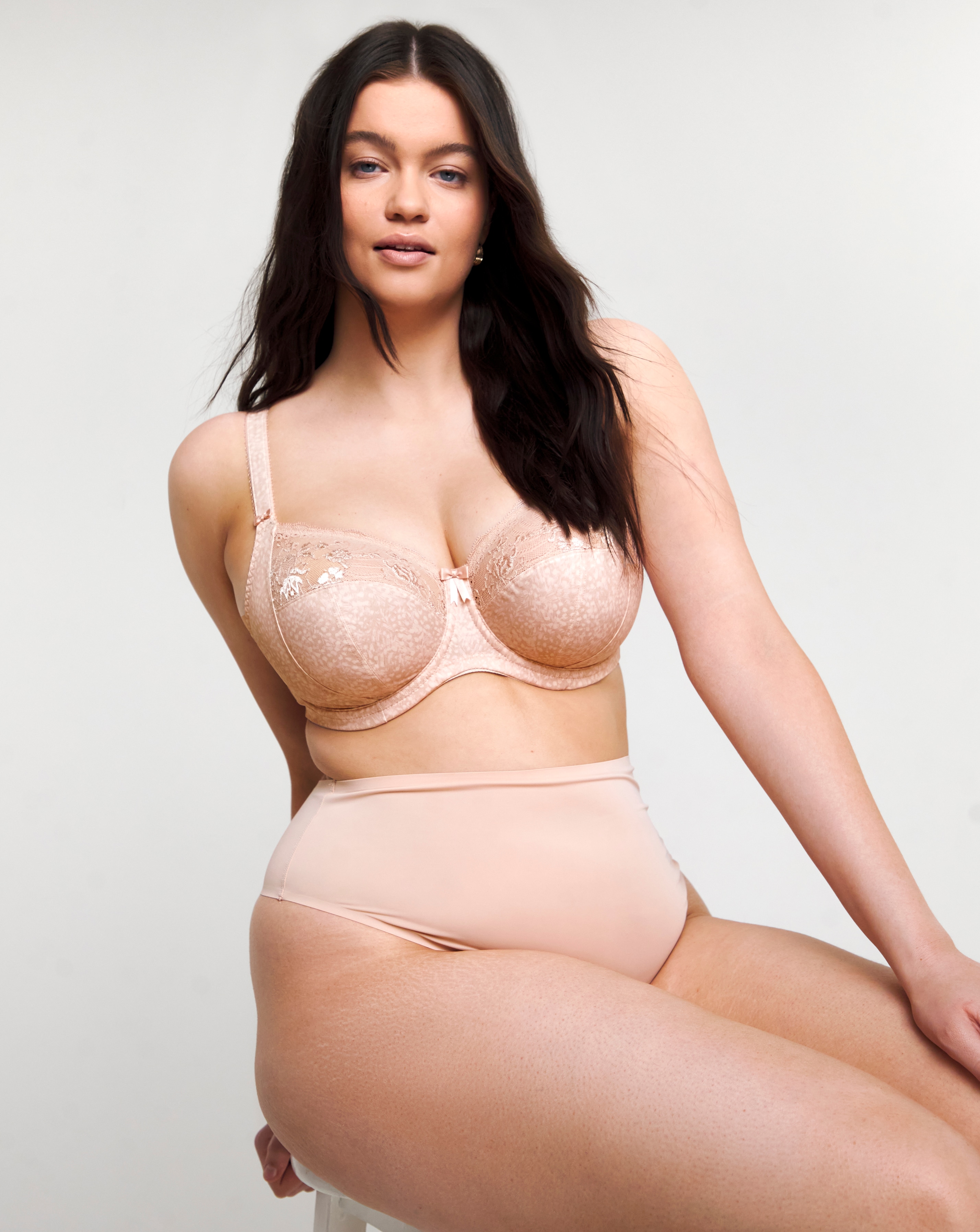 Elomi DD+ Morgan FullCup Wired Bra In Cameo rose | UK Size 36E Women's