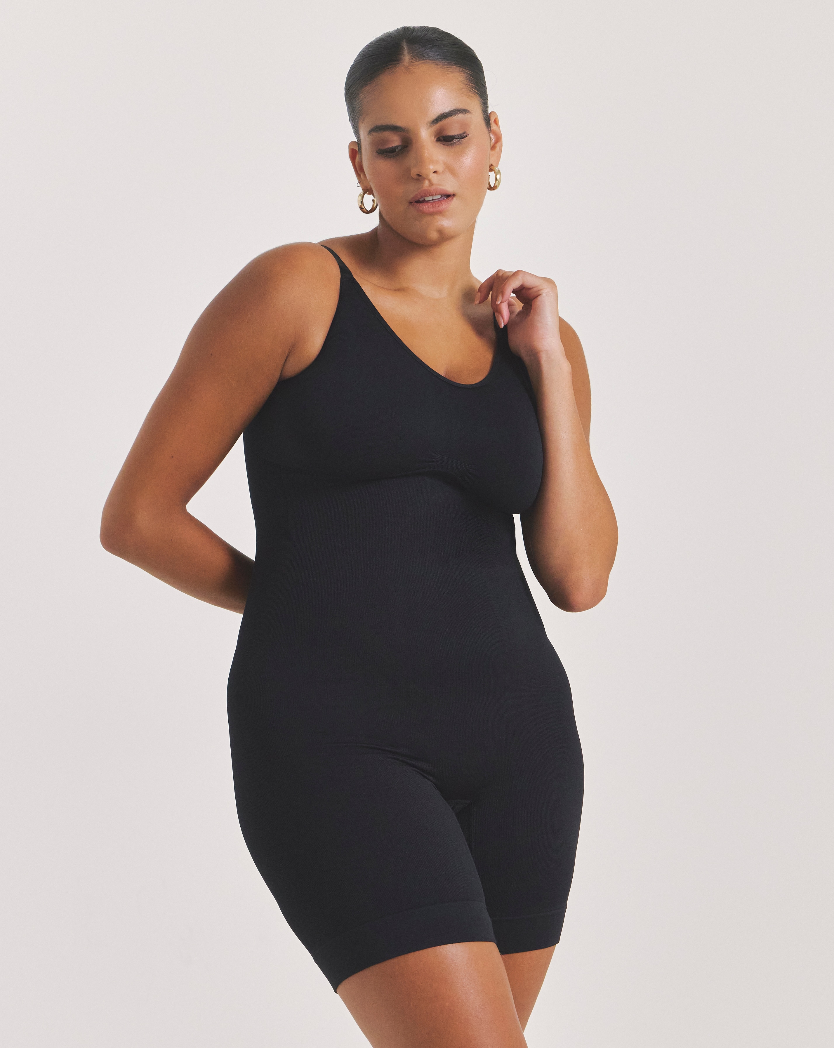 Seamfree Medium Control Mid Thigh Body