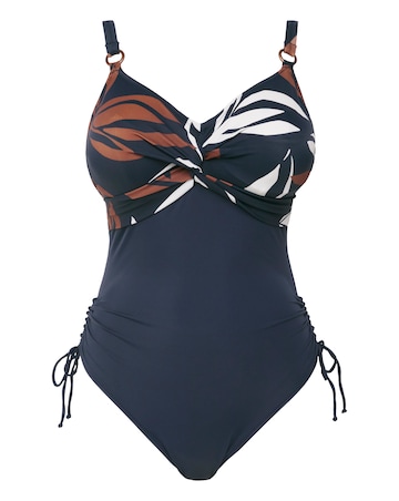 Fantasie / Lake Orta / French Navy / Badpak Verstelbare Touwtjes - Jolicor