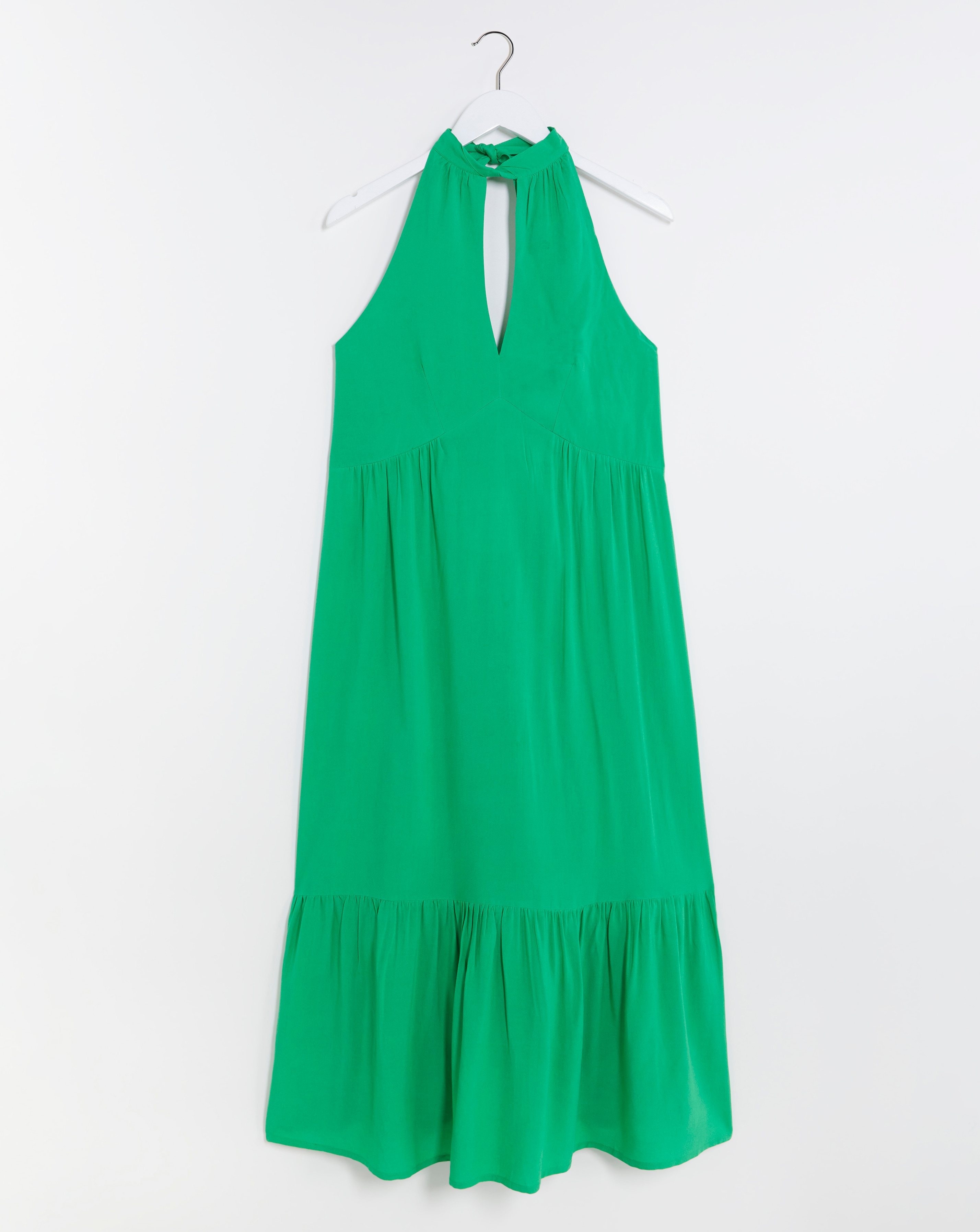 Boho Halter Neck Beach Dress