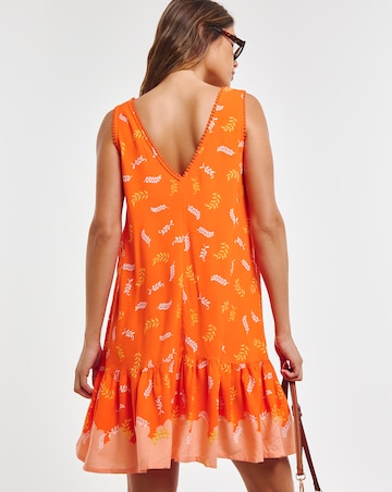 Boho Printed Beach Dress