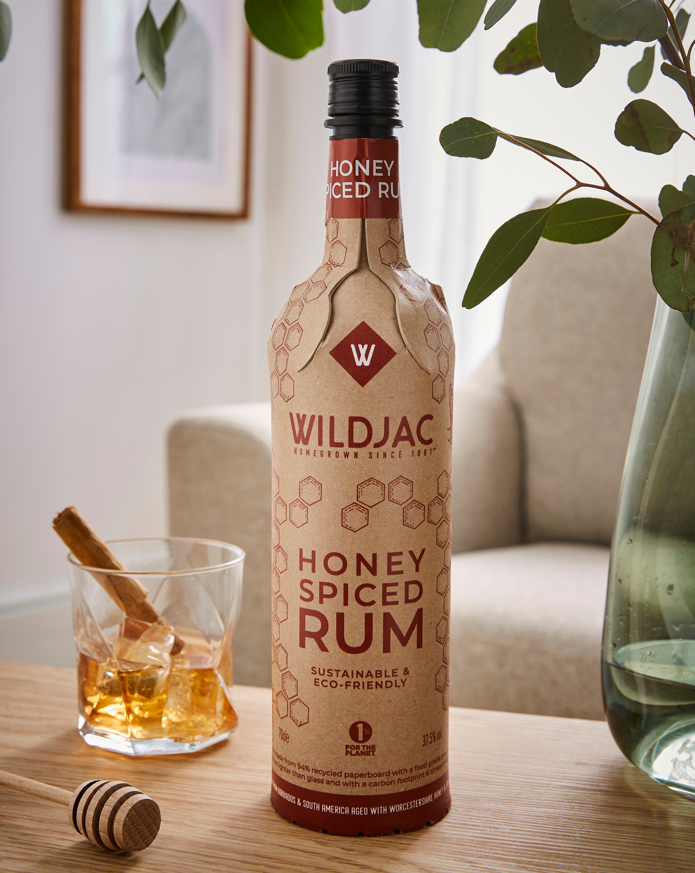 Wildjac Honey Spiced Rum 70cl