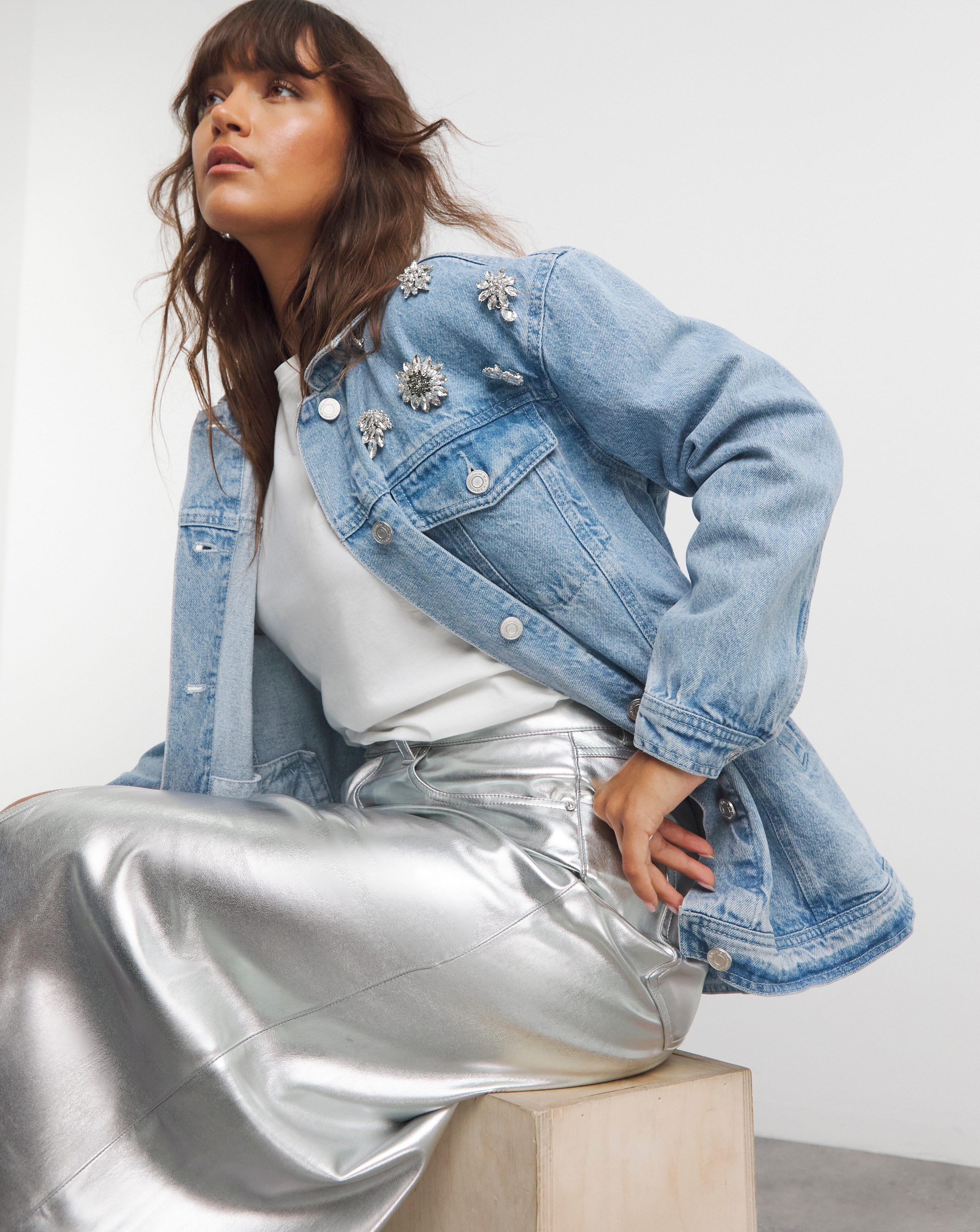 Embellished Denim Jacket