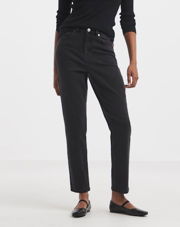 99 1 Black Comfort Stretch Slim Straight Jeans