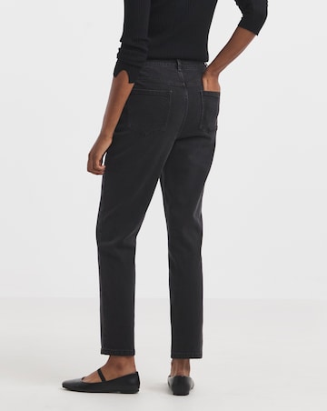 99 1 Black Comfort Stretch Slim Straight Jeans