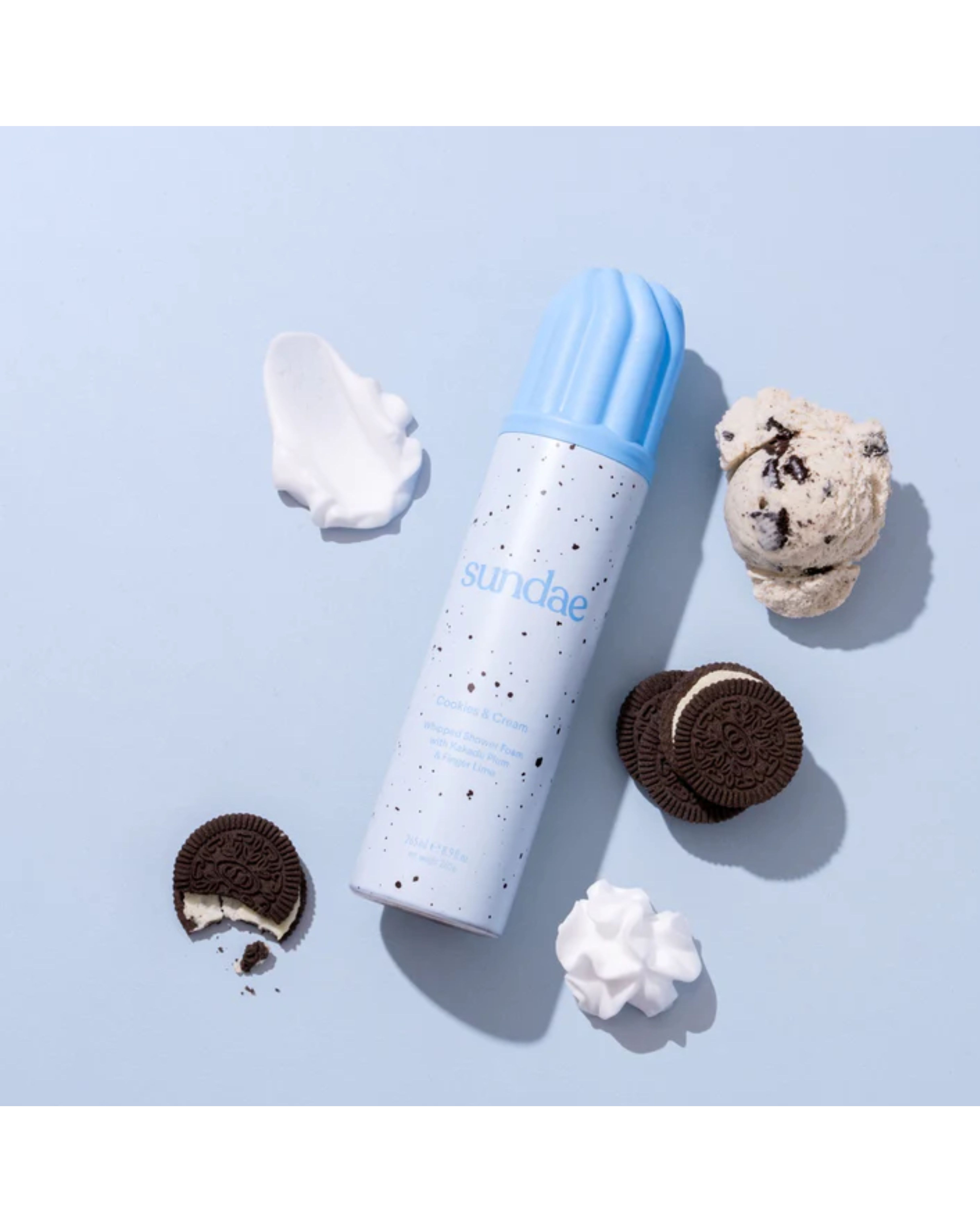 Sundae Whipped Shower Foam Cookies & Cream