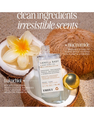 Truly Vanilla Baby Luxury Body Oil 90ml