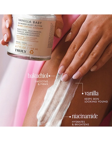 Truly Vanilla Baby Shimmer Body Butter 198ml