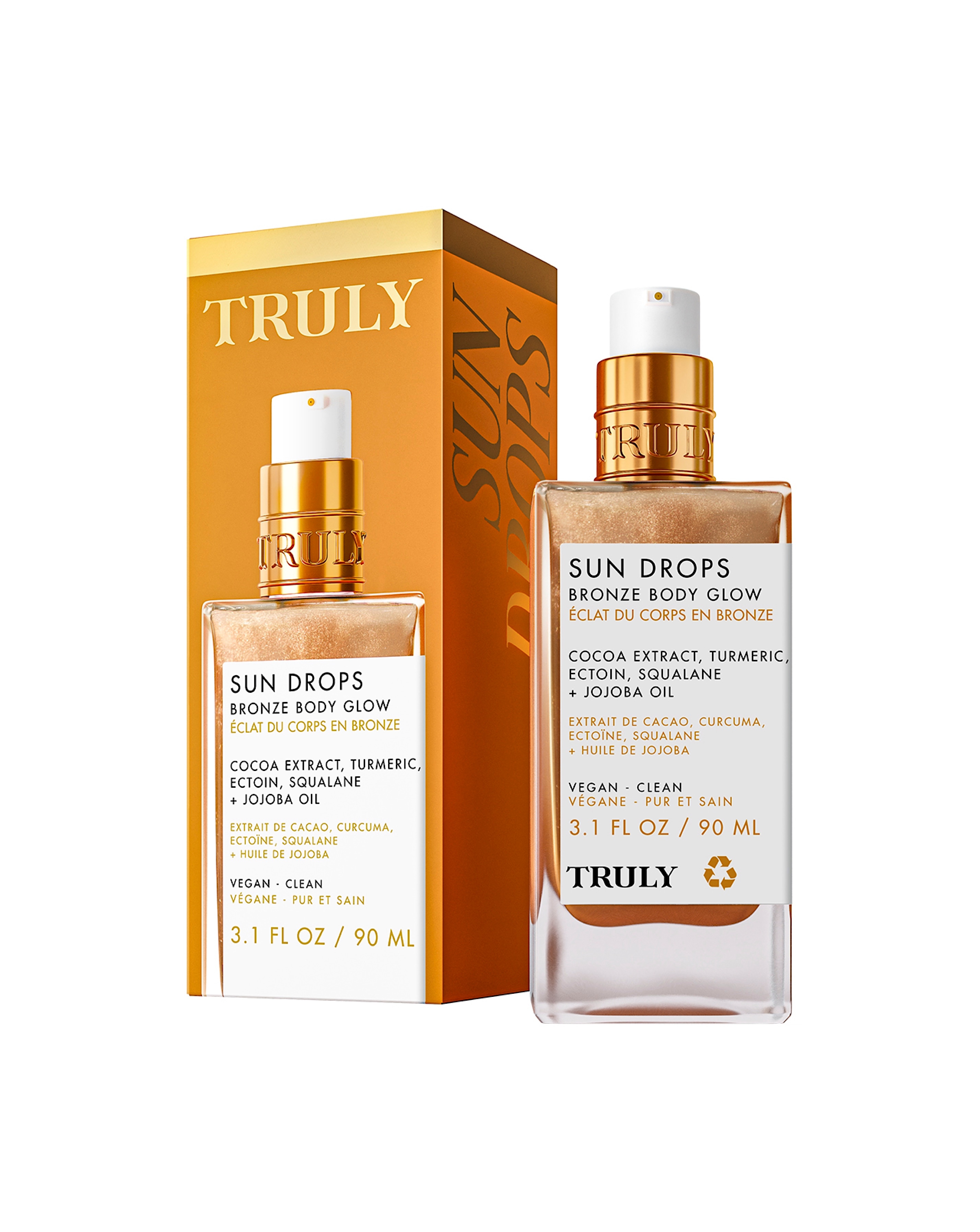 Truly Sun Drops Bronze Body Glow Oil 90ml