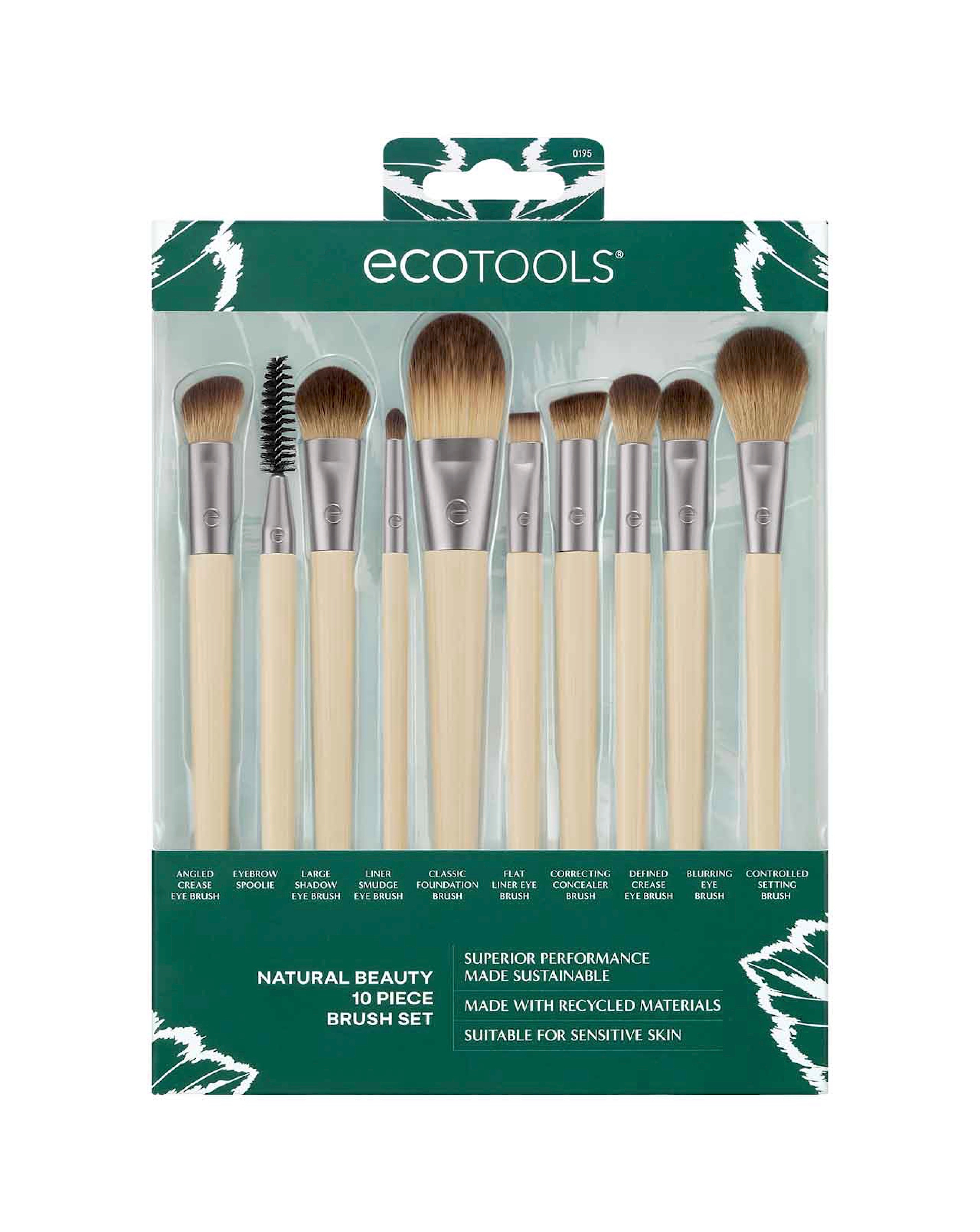 Eco Tools Natural Beauty 10 Piece Makeup Brush Set