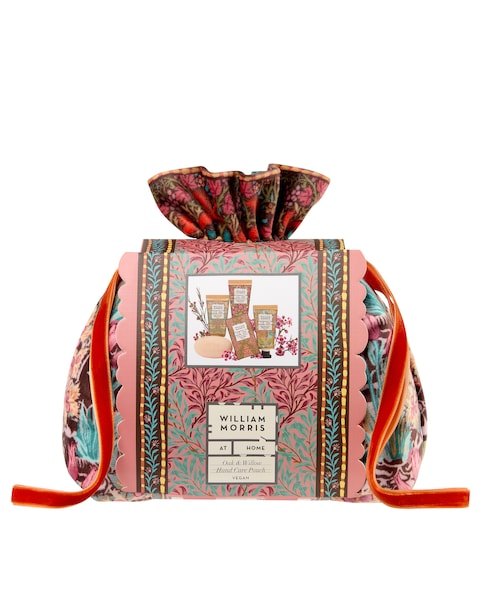 William Morris At Home Oak & Willow Velvet Drawstring Pouch
