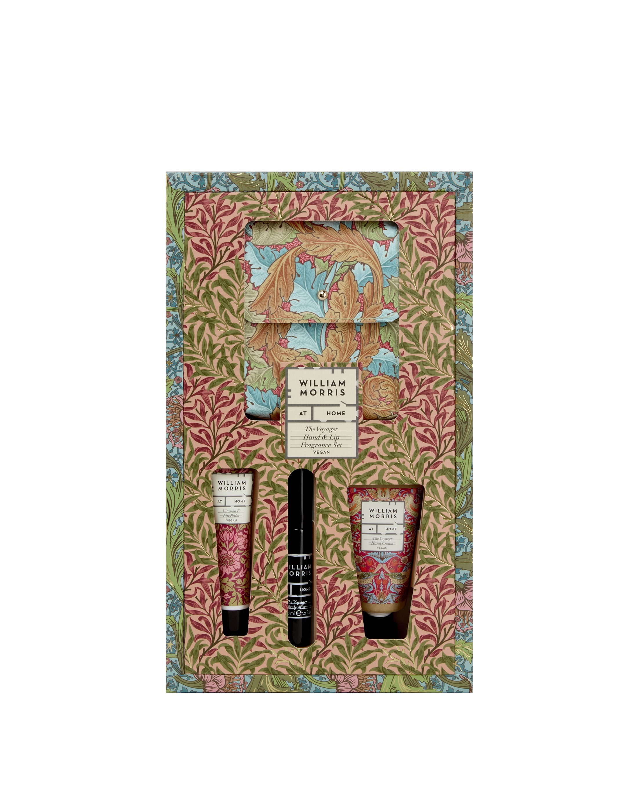 William Morris At Home The Voyager Hand, Lip & Fragrance Set