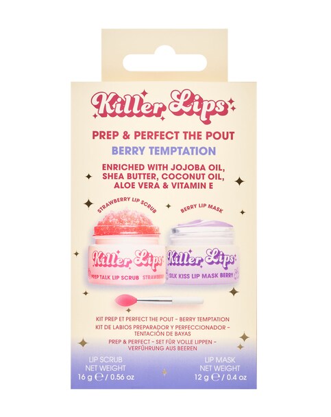 Killer Lips Prep & Perfect The Pout Set - Berry Temptation