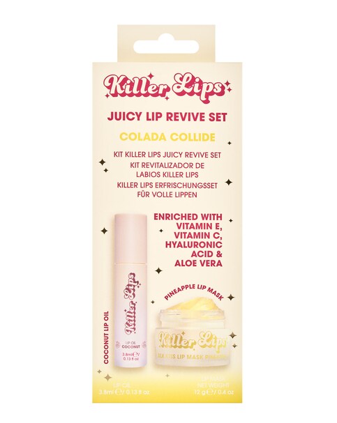 Killer Lips Juicy Lip Revive Set - Colada Collide