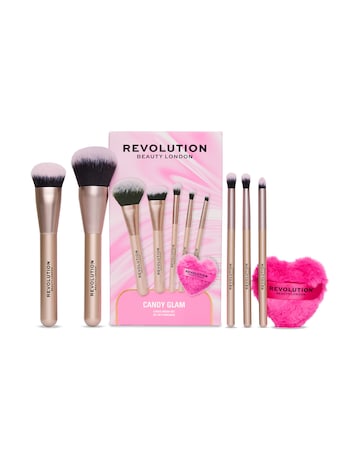 Revolution Candy Glam Brush Set
