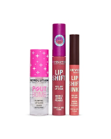 Revolution Sweet Stain Lip Trio