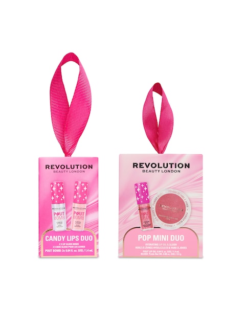 Revolution Candy Lips Duo & Pop Mini Duo