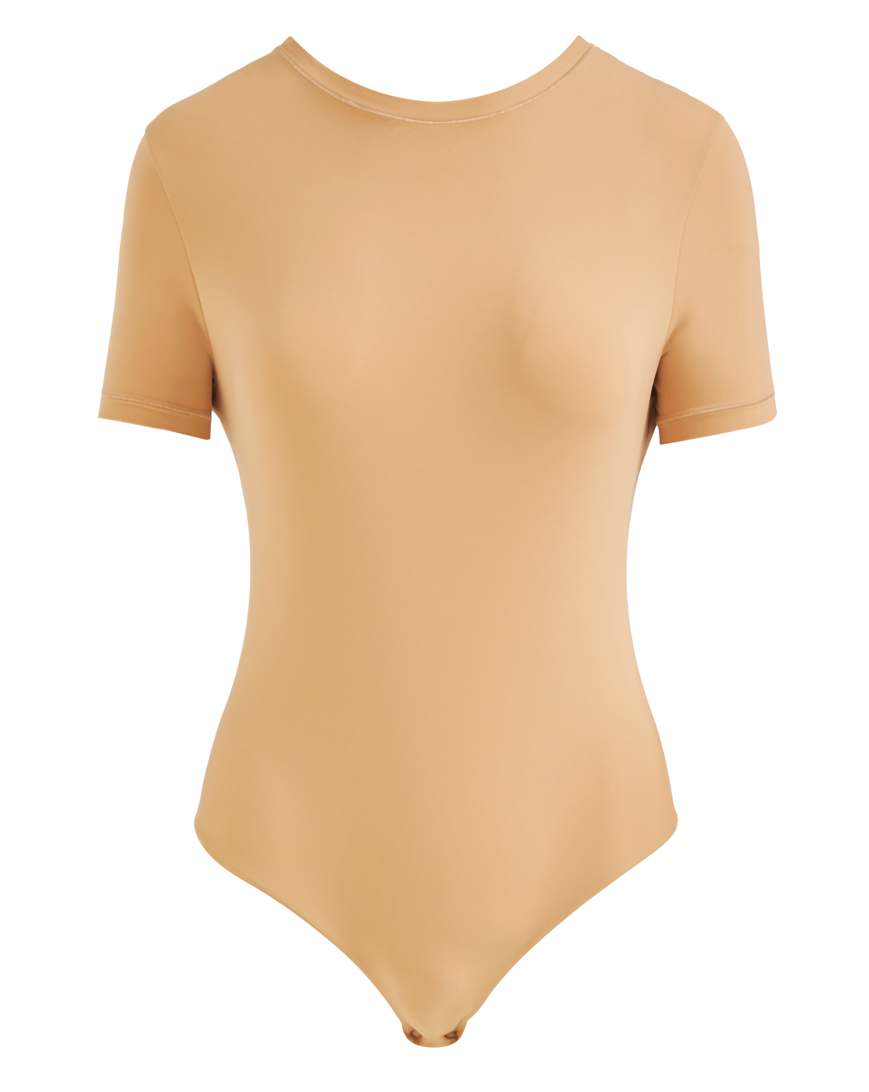 MAGISCULPT Smoothing T-Shirt Bodysuit In Latte | UK Size 12 Women's