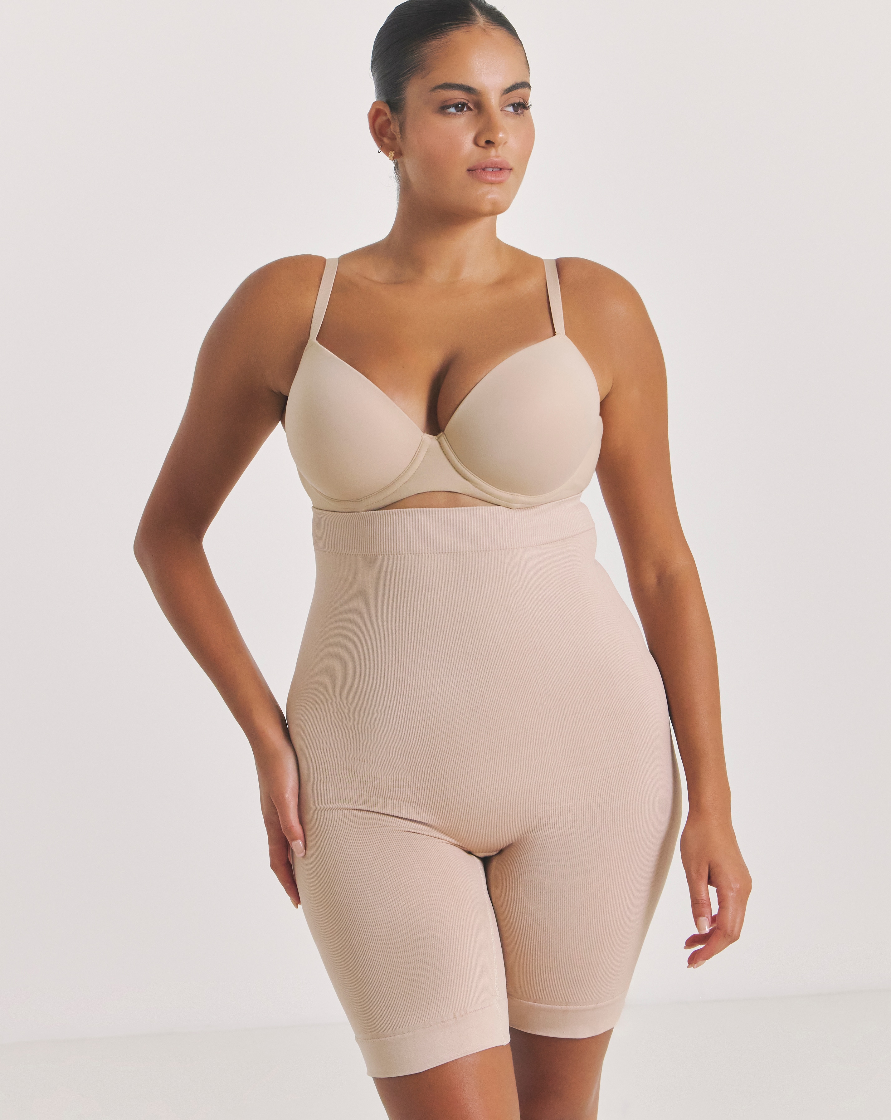 MAGISCULPT Seamfree Thighshaper Control Brief In Almond | UK Size 41974 Women's